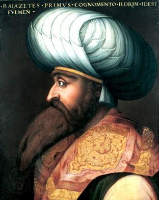 ALLORI  Cristofano Portrait of Bayezid I Norge oil painting art
